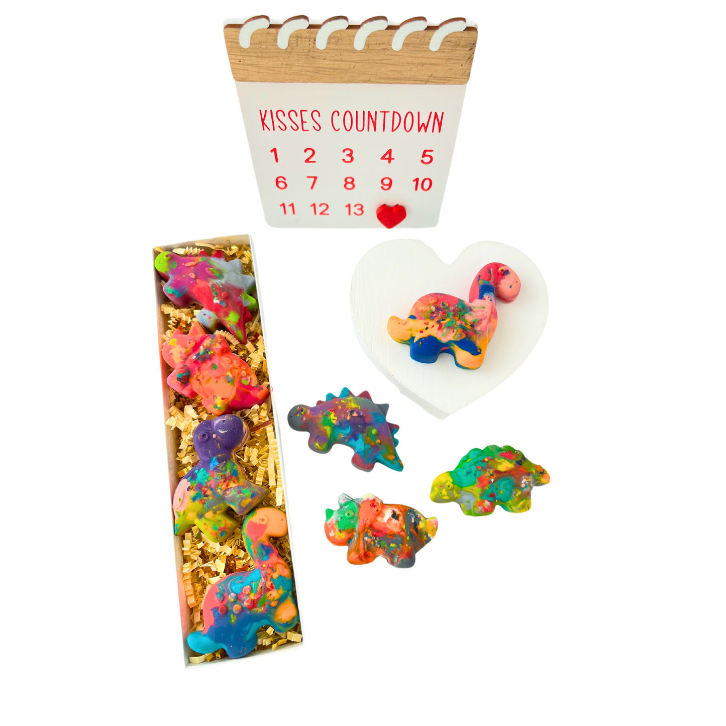 Dinosaur Crayon Gift Set for Kids