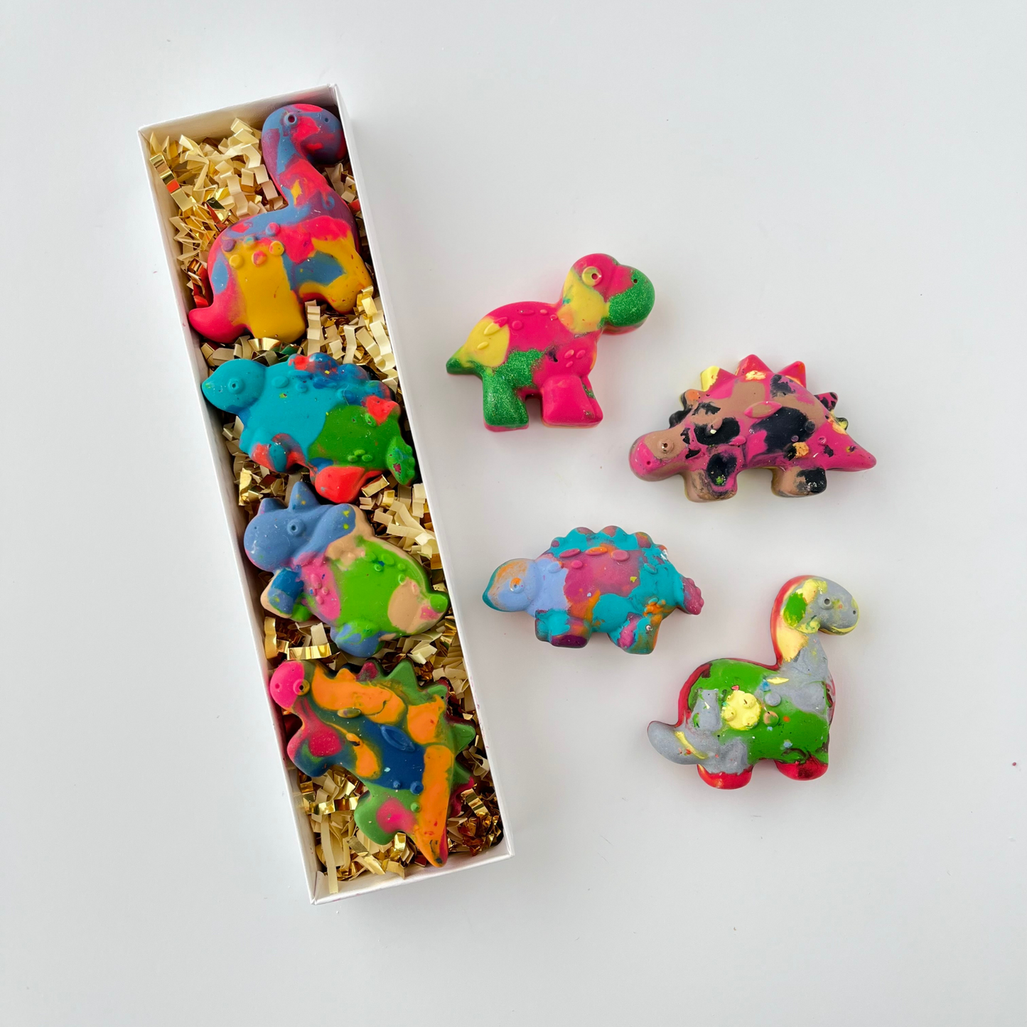 Dinosaur Crayon Gift Set for Kids