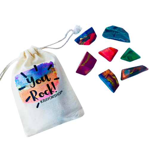 Coloring Rock Crayon Party Pack / Mini Rock Crayon Packs